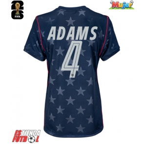 Estados Unidos Tyler Adams #4 Segunda Equipación Mujer Mundial 2026 Manga Corta